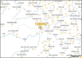 map of Tubang