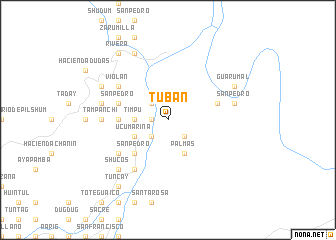 map of Tuban