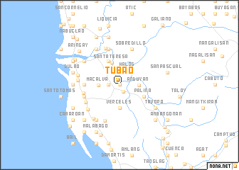 map of Tubao