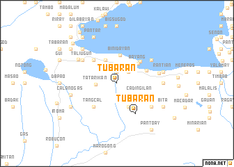 map of Tubaran