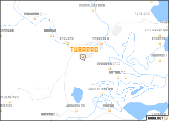 map of Tubarão