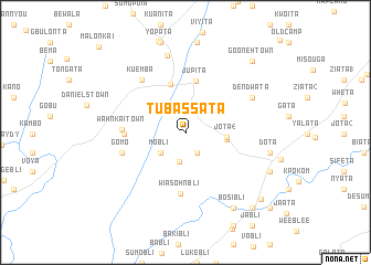 map of Tubassata