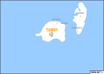 map of Tubay