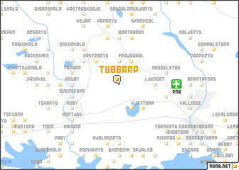 map of Tubbarp