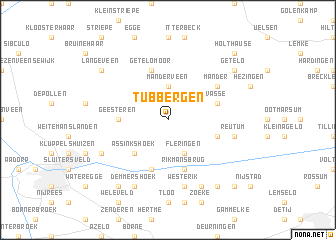 map of Tubbergen