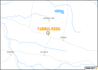 map of Tubbul Road