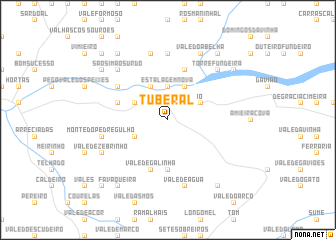 map of Tuberal