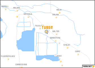 map of Tuber