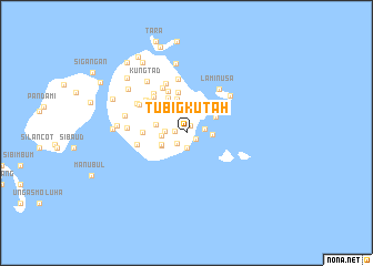 map of Tubig Kutah