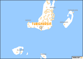 map of Tubig Maasin