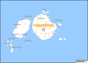 map of Tubig Pansol