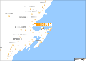 map of Tubig-Suba