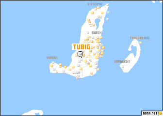 map of Tubig