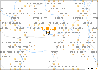 map of Tubilla