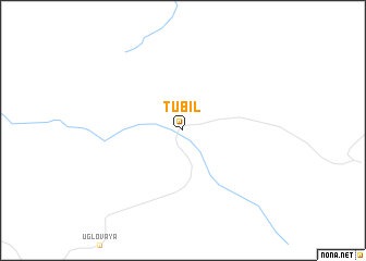 map of Tubil\