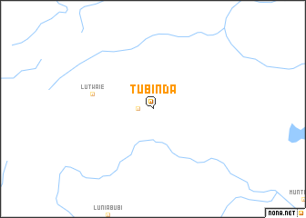 map of Tubinda