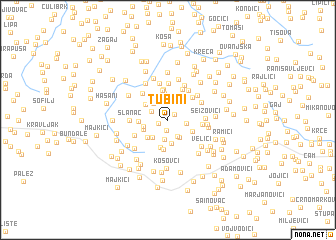 map of Tubini