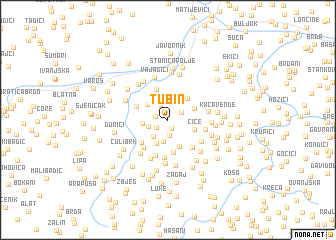 map of Tubin