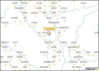 map of Tubiri