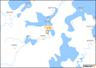 map of Tubi