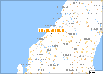 map of Tubod-Bitoon