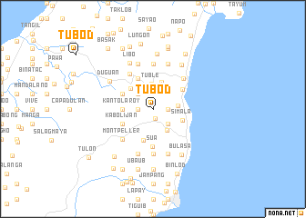 map of Tubod