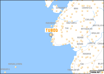 map of Tubod