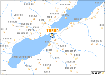 map of Tubod