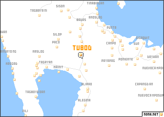 map of Tubod