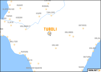 map of Tuboli