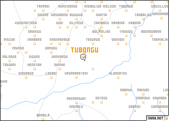 map of Tubongu