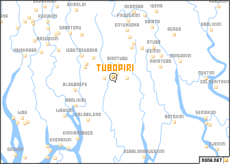 map of Tubopiri