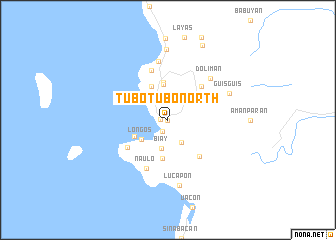 map of Tubotubo North