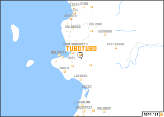 map of Tubo-tubo