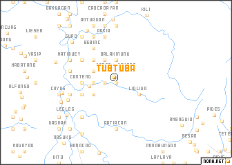 map of Tubtuba