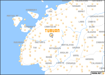 map of Tubuan