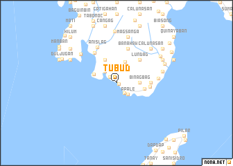 map of Tubud