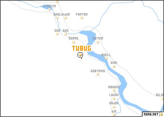 map of Tubug