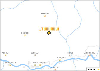 map of Tubundji