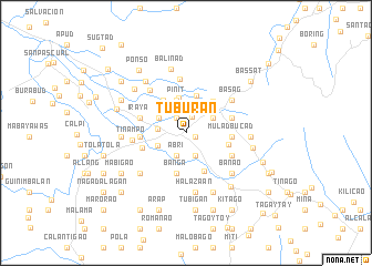 map of Tuburan