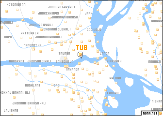 map of Tub