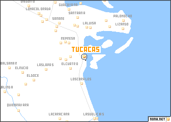 map of Tucacas