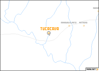 map of Tucacava