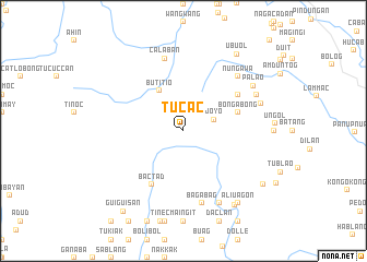 map of Tucac