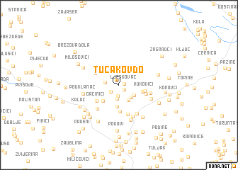 map of Tucakov Do