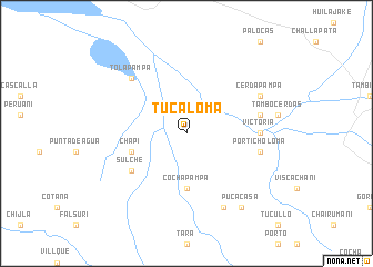 map of Tuca-loma