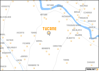 map of Tucane