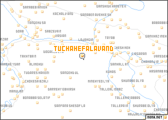 map of Tūchāh-e Falāvand