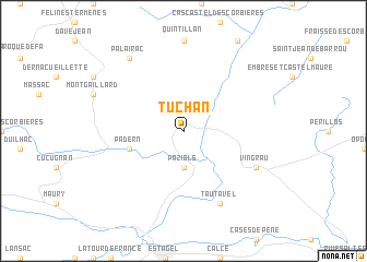map of Tuchan