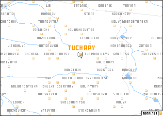 map of Tuchapy
